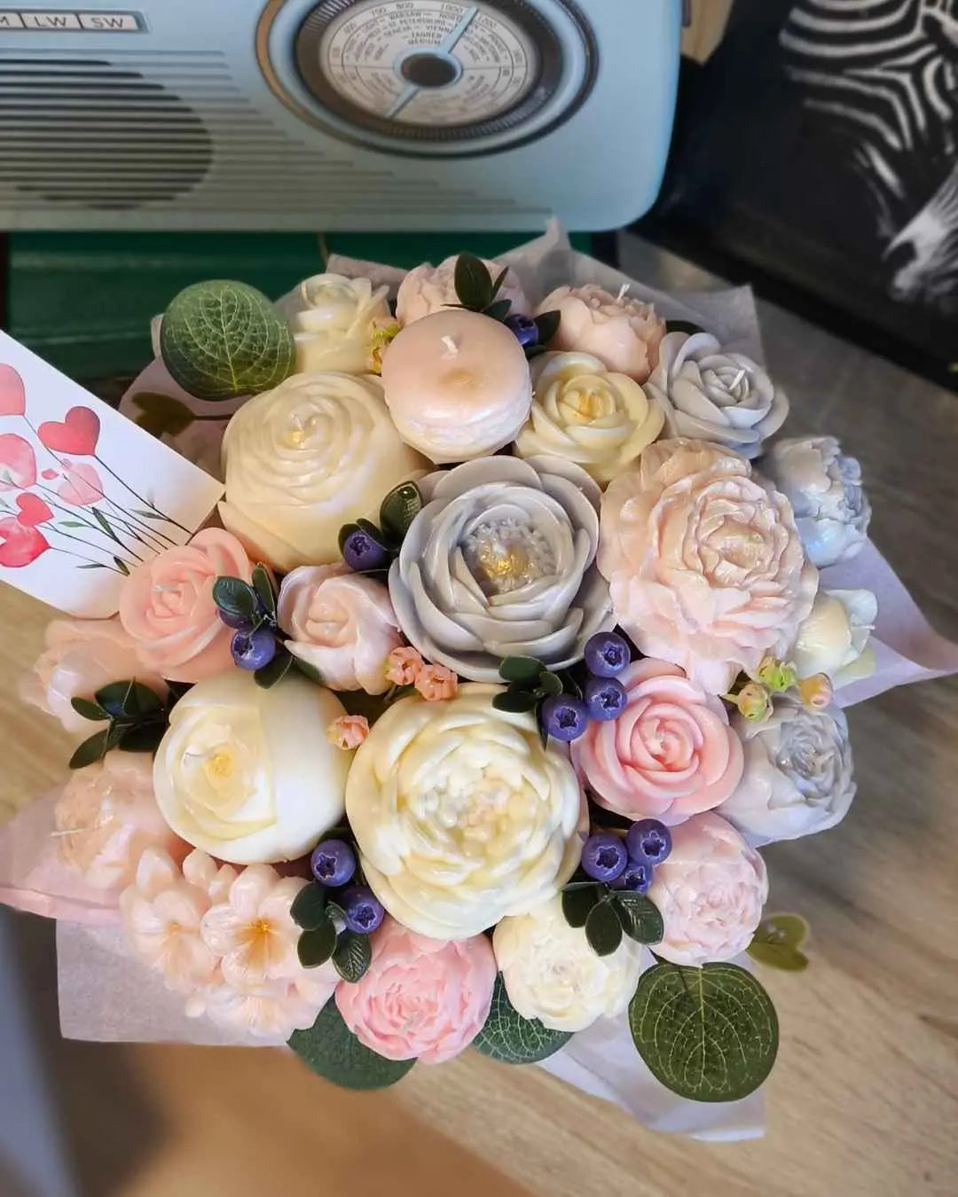 Sveču pušķis - Eternal Petals LumiVera