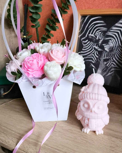 Sveču komplekts - Winter Owl Dream